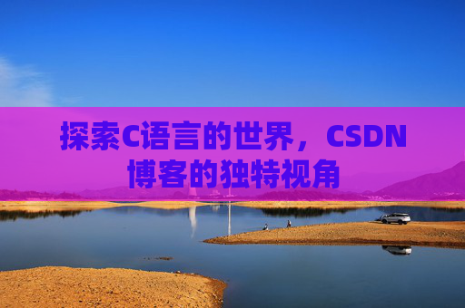 探索C语言的世界，CSDN博客的独特视角